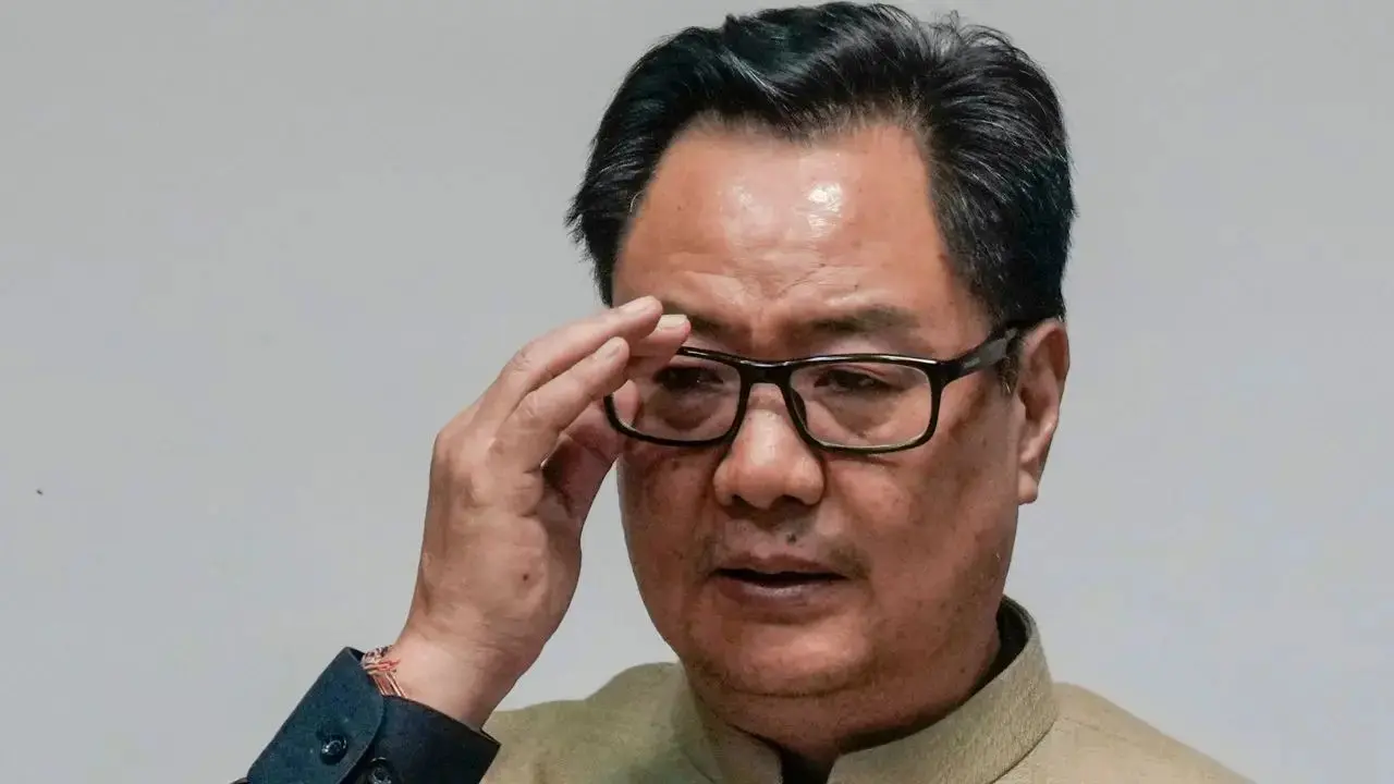 Kiren Rijiju. File Pic
